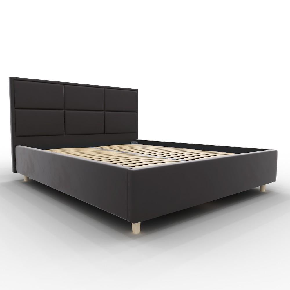 Ліжко Homefort Arcadia 1К1 London з підйомним механізмом 140х200 см 07 Шоколадний (hctArc_lon7140200)