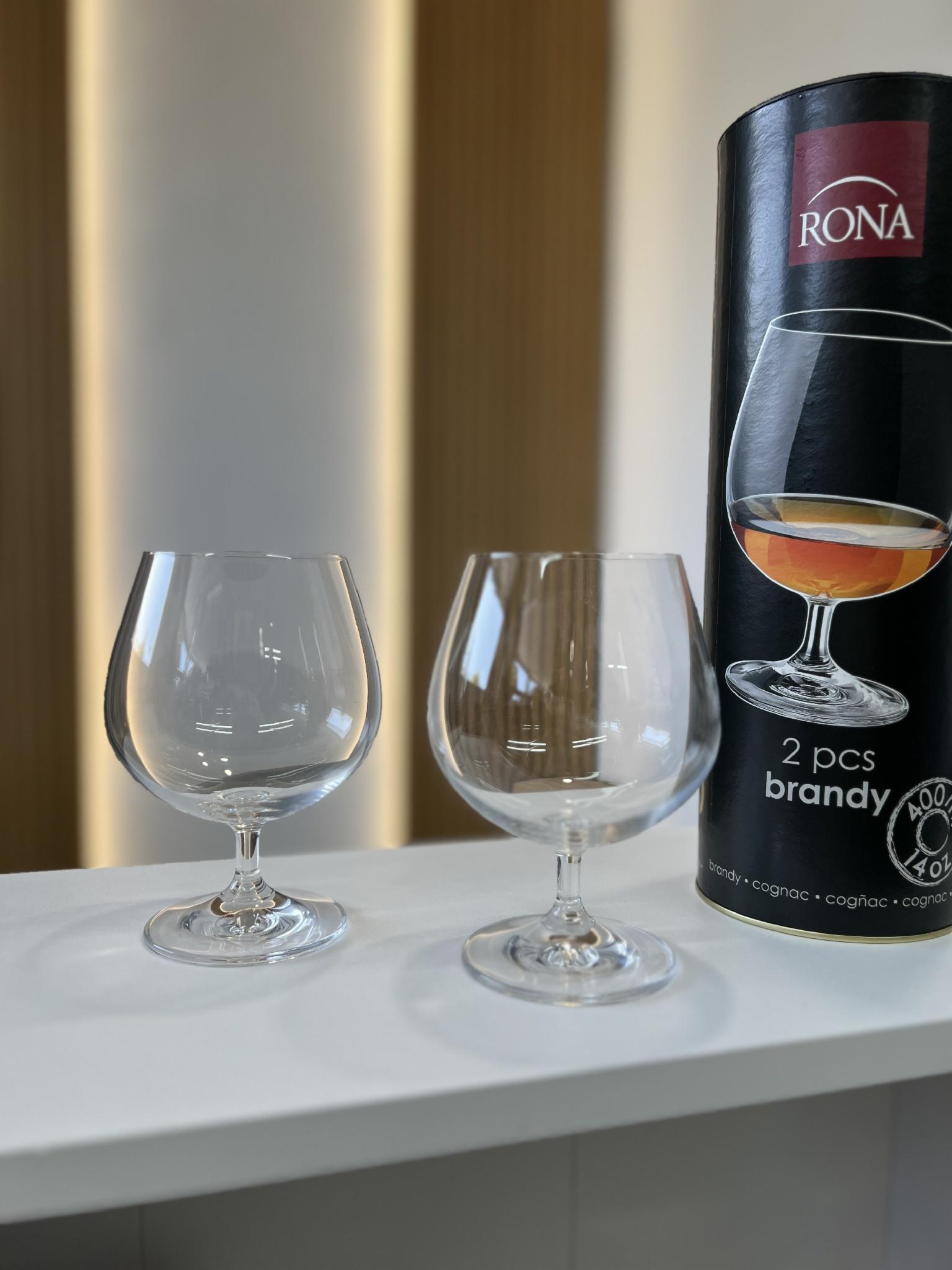 Набор бокалов для бренда Rona Golden 400 мл 2 шт. - фото 3 Набор бокалов для бренда Rona Golden 400 мл 2 шт. - фото 3