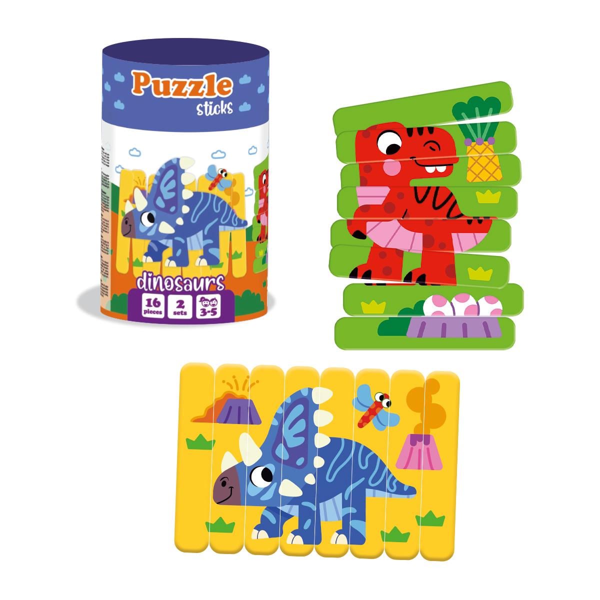 Пазли Puzzle sticks Dinosaurs (2993114812)