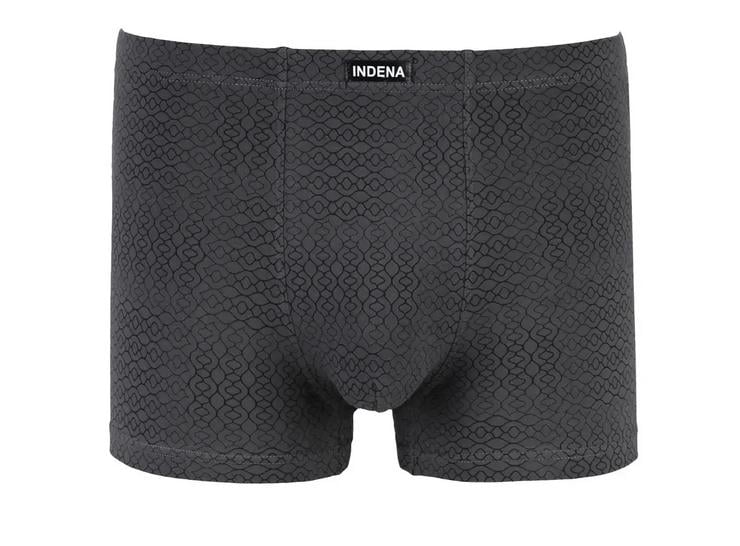 Мужские боксеры стрейчевые INDENA 4XL р. 52-54 2 шт. Темно-серый (81040)