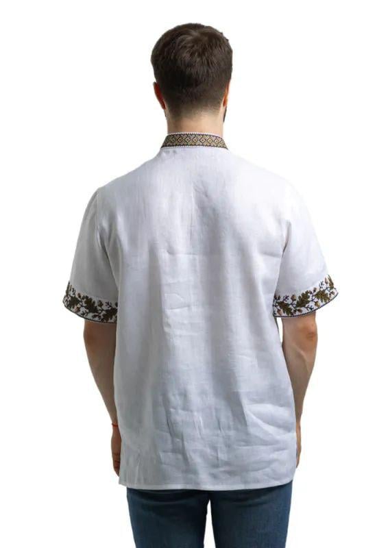 Вышиванка мужская р. 46 Белый (399) - фото 5 Вышиванка мужская р. 46 Белый (399) - фото 5