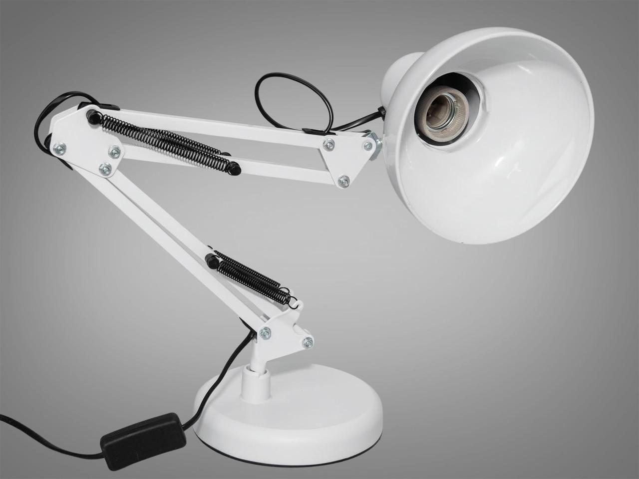 Лампа настільна в стилі піксар для робочої зони Білий (810WH-LS) - фото 3