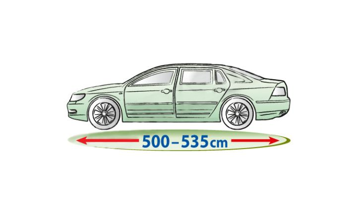 Тент на седан 500-535 см Kegel-Blazusiak Mobile Garage XXL 5-4114-248-302) - фото 2