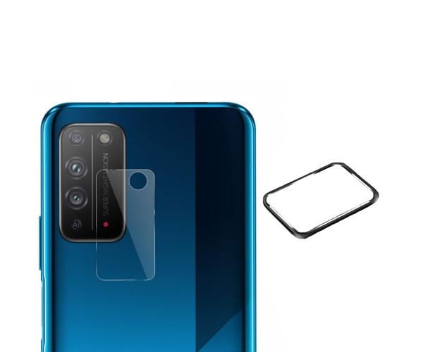 Защитное стекло и рамка Tempered Glass для Xiaomi Redmi Note 10 Pro на заднюю камеру 0,3 мм Transparent