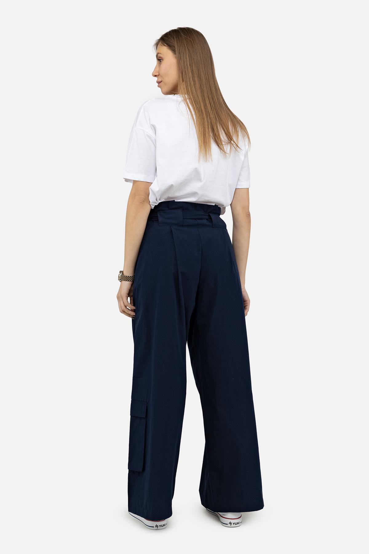 Брюки женские р. 42 Темно-синий (SKT000981250) - фото 2 Брюки женские р. 42 Темно-синий (SKT000981250) - фото 2