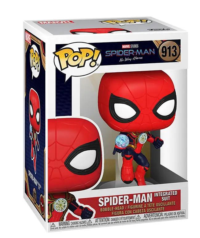 Фигурка коллекционная Funko POP Spider-Man Integrated Suit №913 (06/913) - фото 2