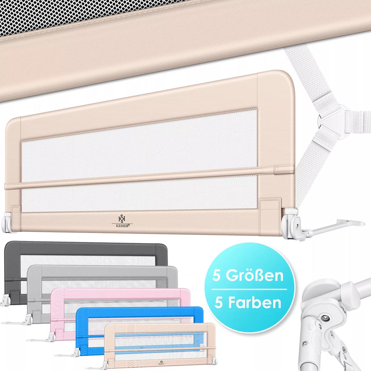 Ограждение детской кровати KESSER 200 см Темно-серый - фото 10