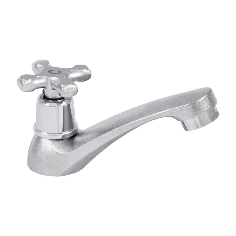 Кран для умывальника Zerix JIK15 ZX2756 на одну воду Хром (80784)