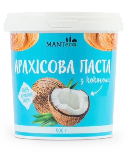 Арахисовая паста Manteca с кокосом 500 г (MNT-55079) Арахисовая паста Manteca с кокосом 500 г (MNT-55079)
