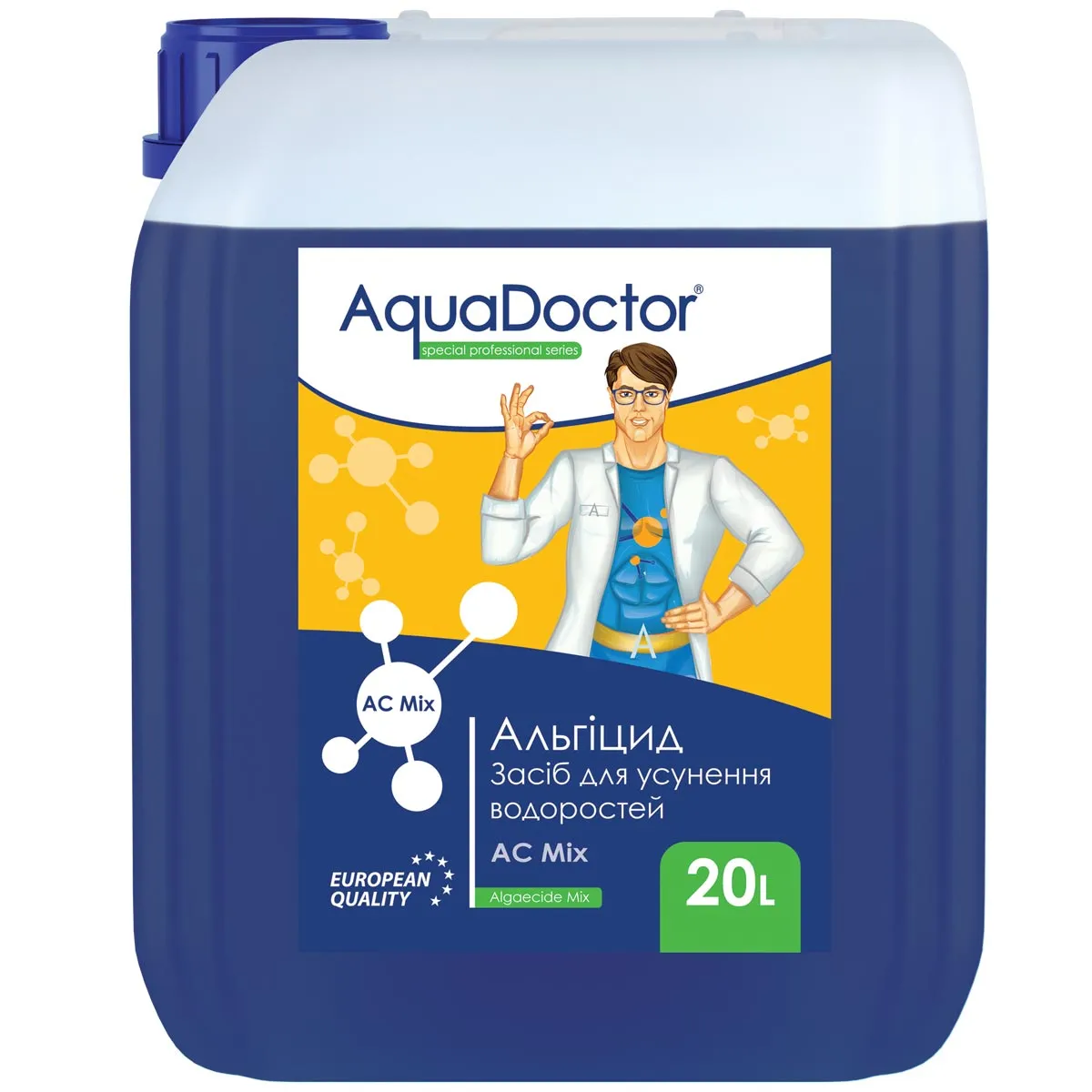 Альгіцид для басейну AquaDoctor AC Mix 20 л - фото 1