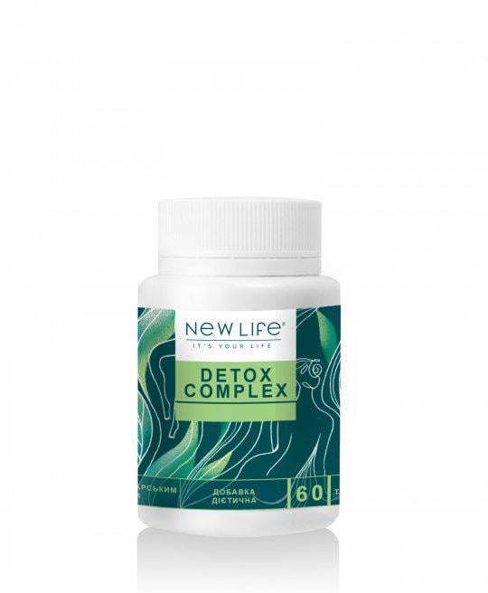Добавка диетическая Detox Сomplex 60 таблеток в баночке (6962032)