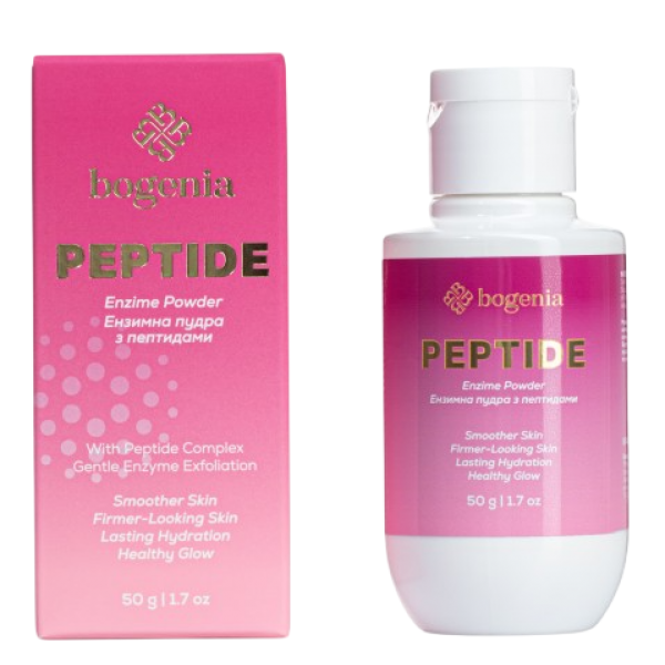 Пудра энзимная Bogenia Peptide Enzime Powder BG454 №006 с пептидами 50 г (31640192)