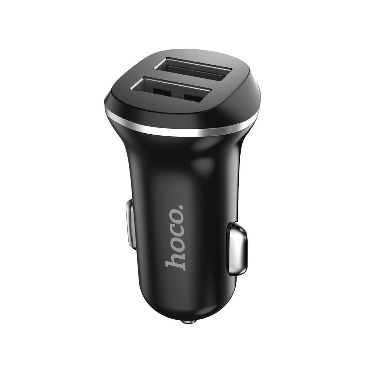 Автомобильное зарядное устройство Hoco Z1 double ported Car Charger 2USB 2,1 A Black Автомобильное зарядное устройство Hoco Z1 double ported Car Charger 2USB 2,1 A Black