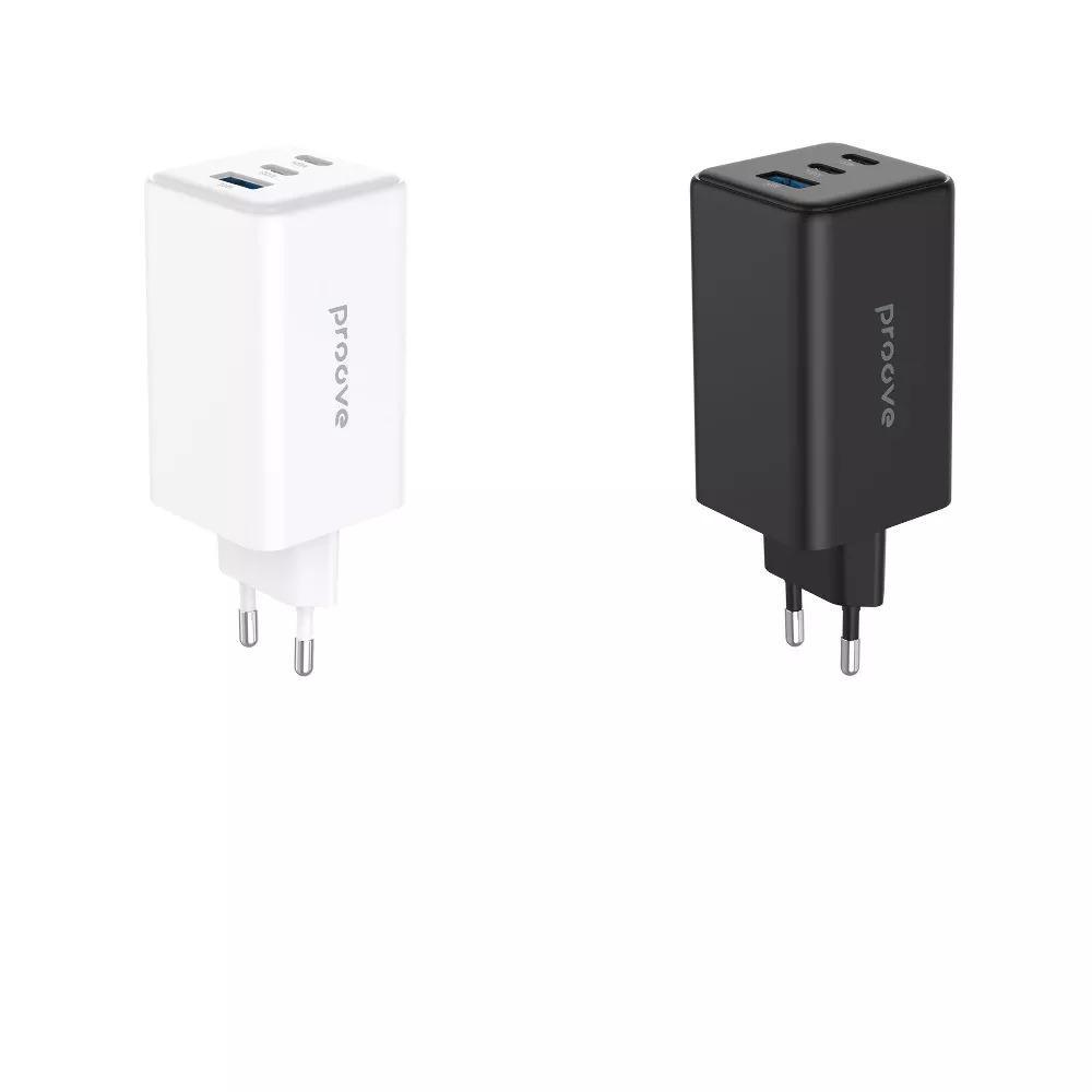 Мережевий зарядний пристрій Proove Pocket GaN Max 100W 2Type-C + USB Black - фото 3