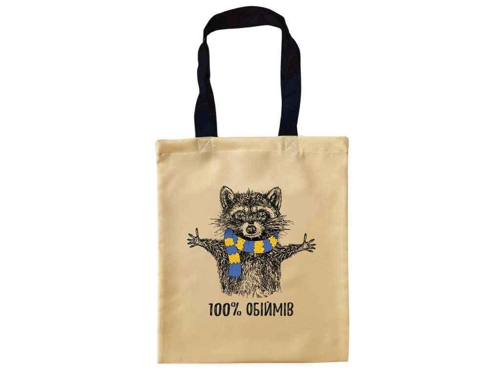 Сумка-шопер Кварта Енот 4226 габардин 35x40 см Бежевый (1034348) Сумка-шопер Кварта Енот 4226 габардин 35x40 см Бежевый (1034348)