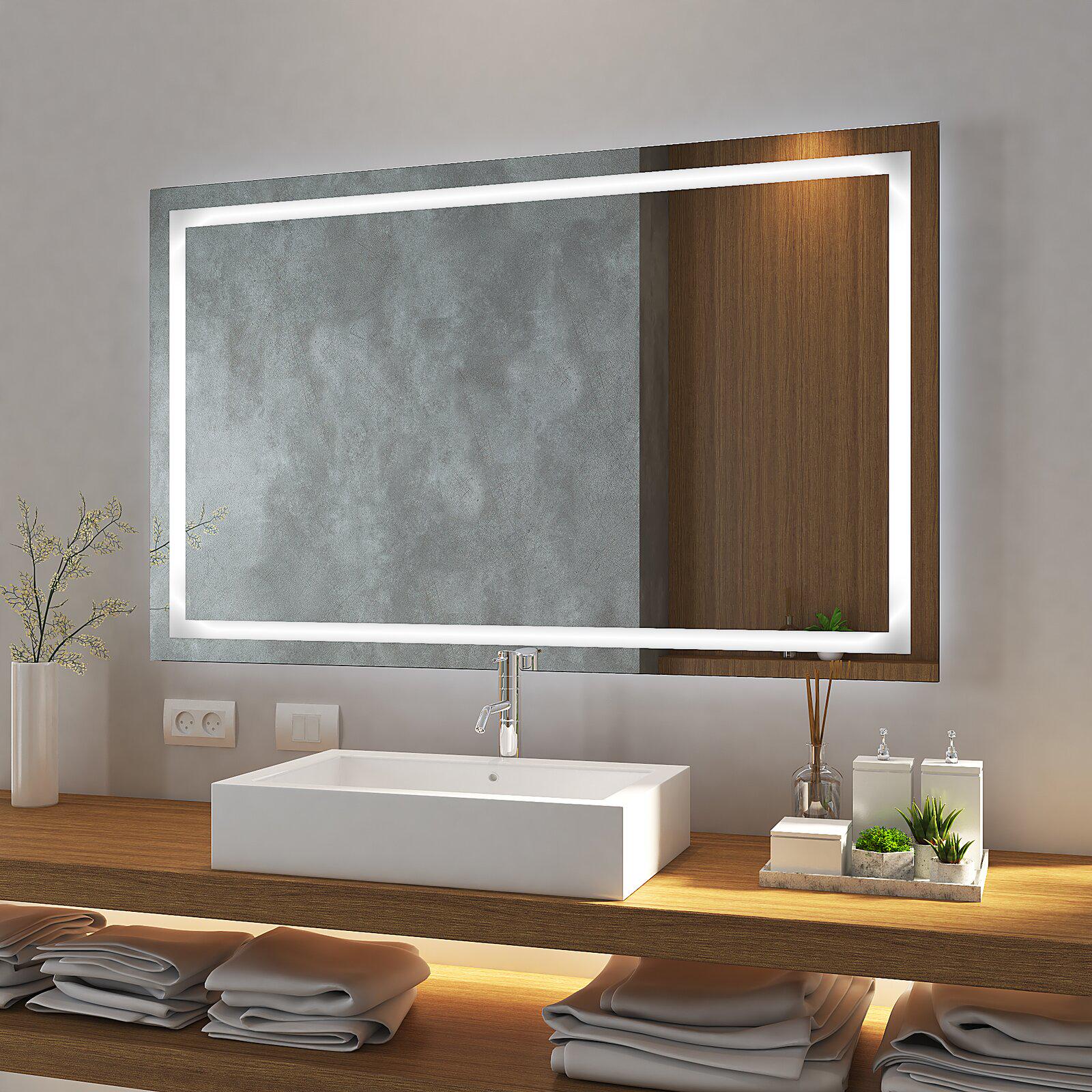 Зеркало Dim Dzerkal VERO с LED-подсветкой 80х160 см (7266)