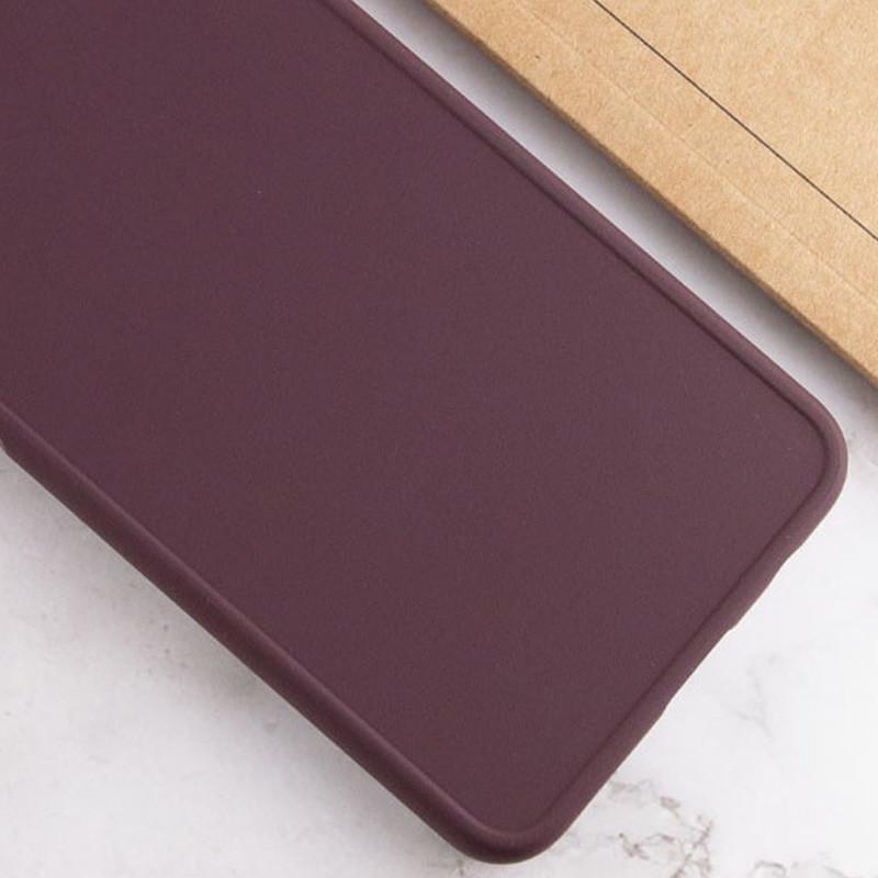 Протиударний TPU чохол Bonbon Metal Style для Samsung Galaxy A05 Бордовий / Plum - фото 2