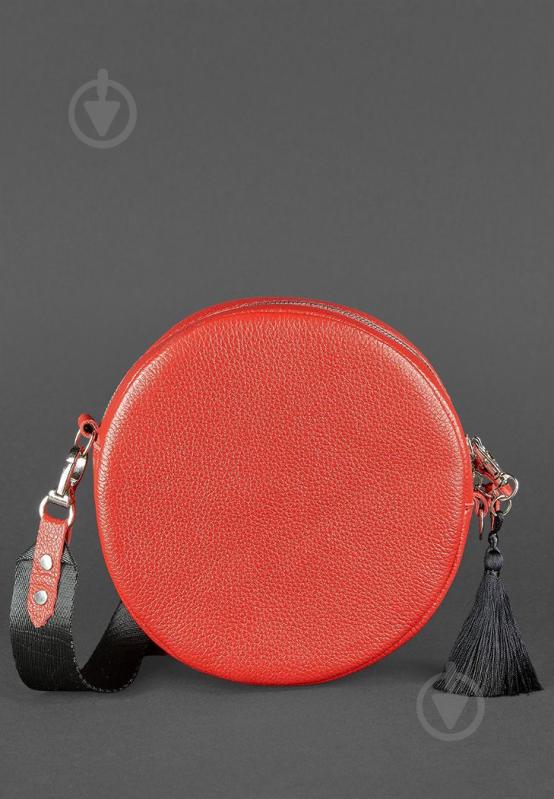 Круглая сумочка BlankNote Tablet Рубин (BN-BAG-23-rubin) - фото 4