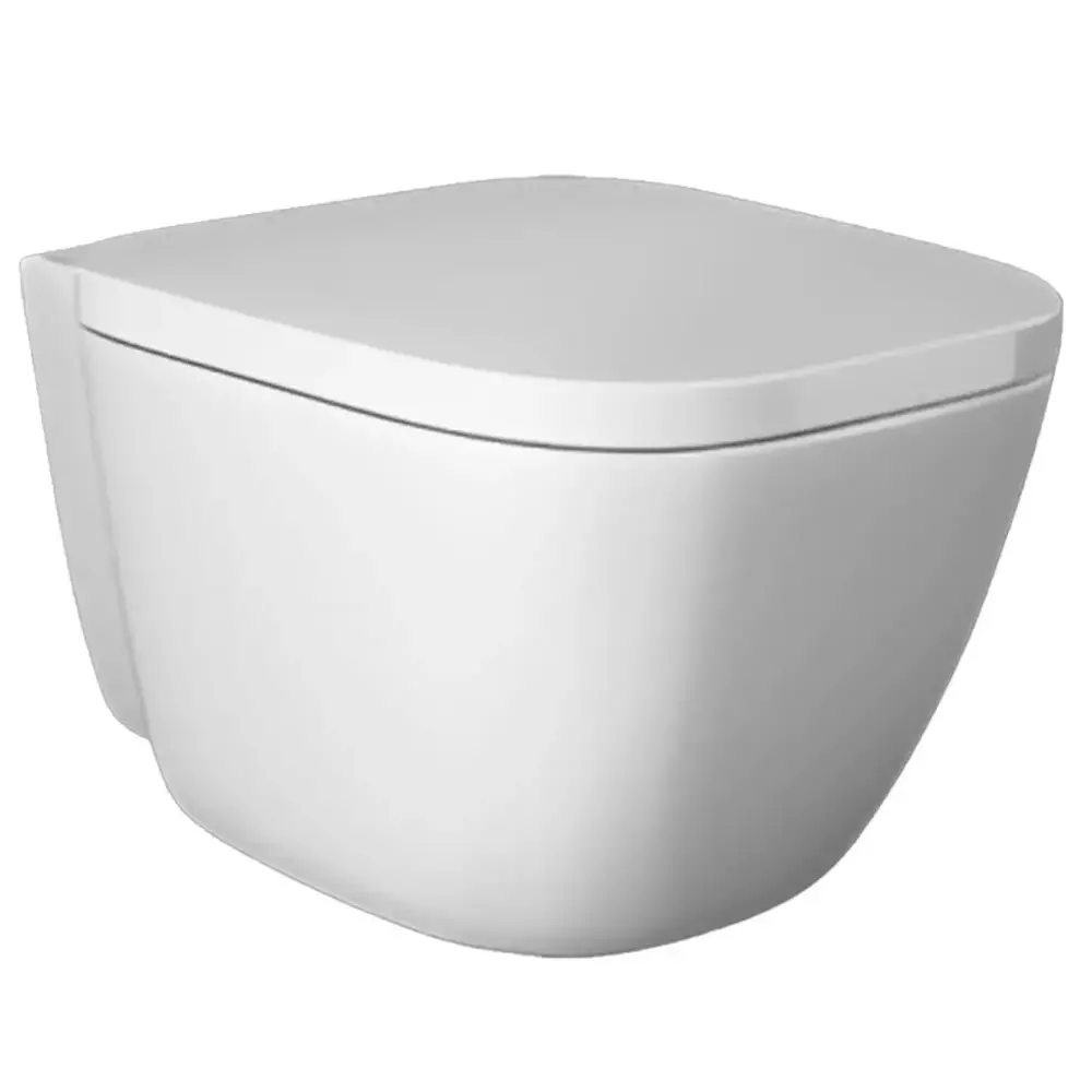 Унітаз підвісний RAK Ceramics One EL13AWHA/ONSC0004 безобідковий з кришкою Soft Close (35476171) Унітаз підвісний RAK Ceramics One EL13AWHA/ONSC0004 безобідковий з кришкою Soft Close (35476171)