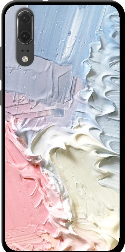 Чехол на Huawei P20 Пастель v1 (3981b-1396-42517)