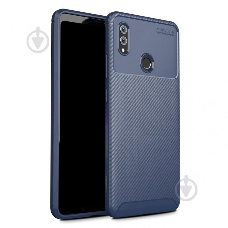 Чехол Carbon Case Honor Note 10 Синий (hub_kfGA55665)