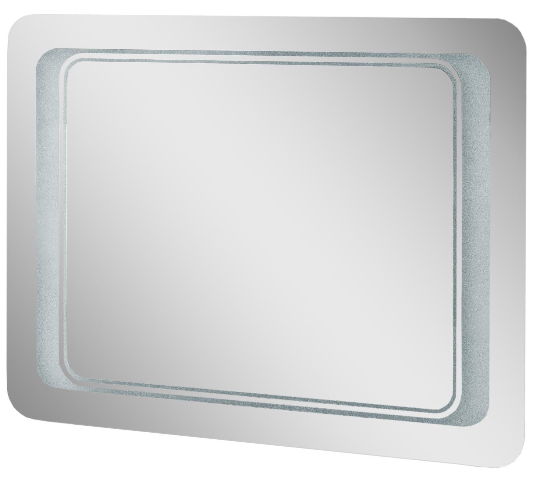 Зеркало ЮВВИС Duet Z с подсветкой LED и подогревом в ванную комнату 1000x650 мм (18020650)