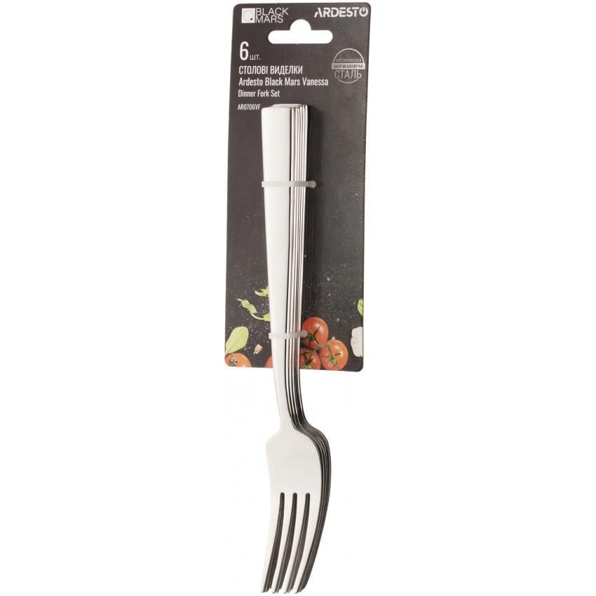 Набір столових виделок Ardesto Black Mars Vanessa AR0706VF 6 пр. (1713247309)