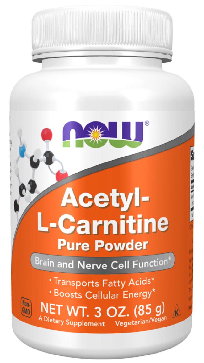 Комплекс Ацетил/Карнитин NOW Foods Acetyl-L-Carnitine powder 85 g /56 servings/ Комплекс Ацетил/Карнитин NOW Foods Acetyl-L-Carnitine powder 85 g /56 servings/