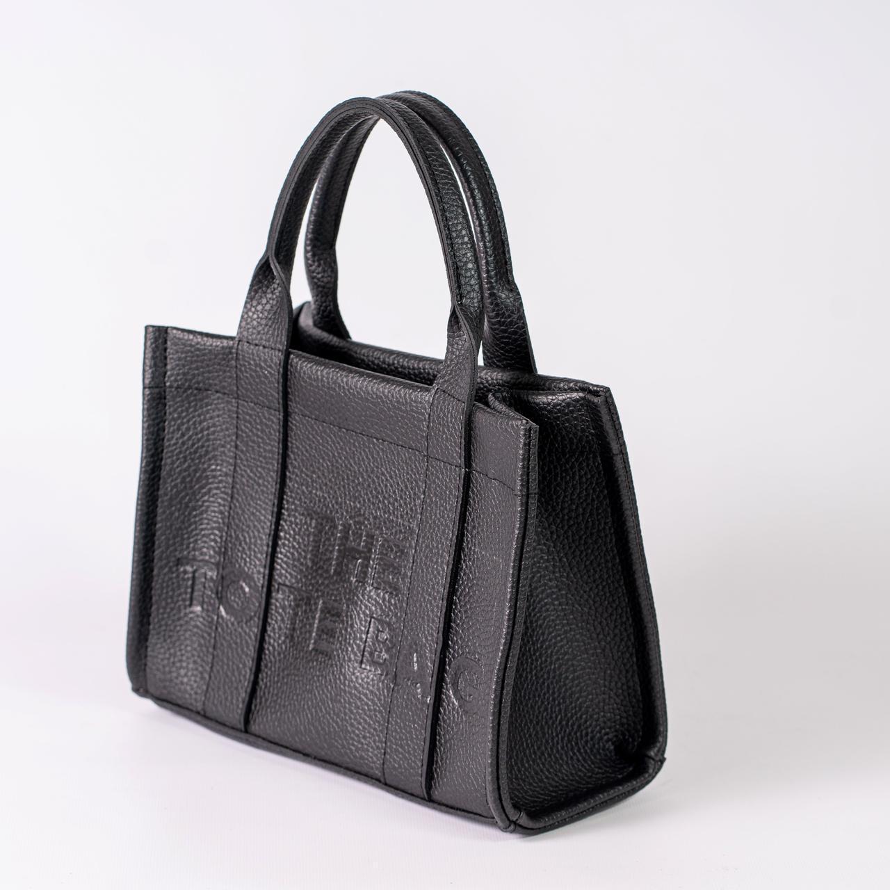 Сумка женская тоут XENIA № 40-24 из эко-кожи Черный - фото 3