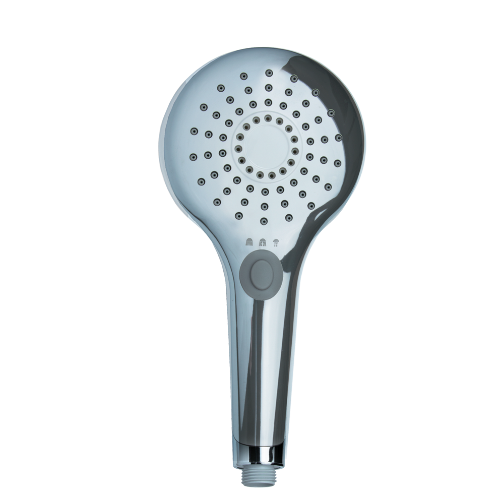 Лійка для душу Aquatica 9794226 Ø 120 мм 3 режими 26A (AKD44681)