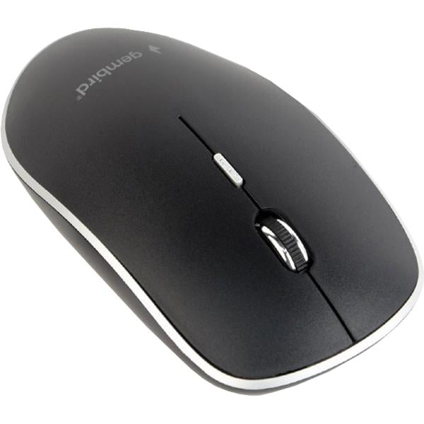 Мишка оптична бездротова Gembird MUSW-4B-01 1600 dpi батарейна ергономічна Чорний (629348)