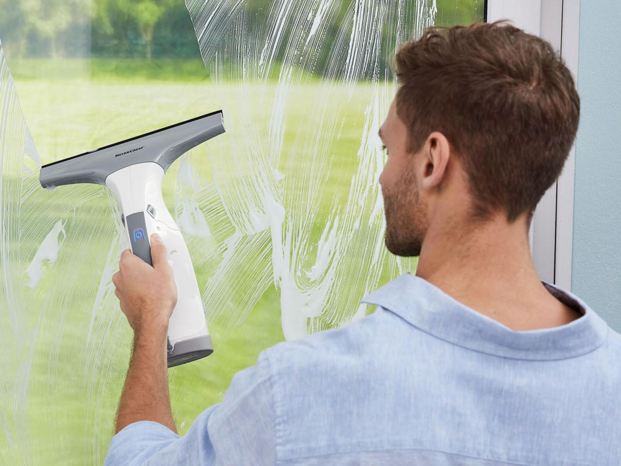 Пылесос для мойки окон и стекол SilverCrest SFR3.7 D6 2200 мАч - фото 3 Пылесос для мойки окон и стекол SilverCrest SFR3.7 D6 2200 мАч - фото 3
