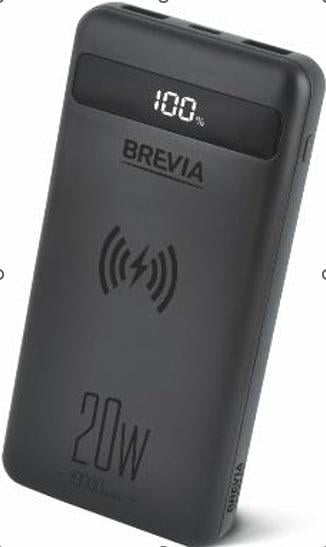 Повербанк Brevia 45118 10000 mAh 20W (13677288)