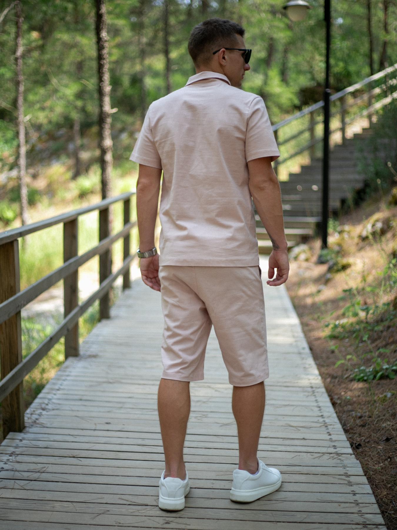 Костюм мужской Flax Intruder льняной XL Бежевый (1624351714/5/4) - фото 8