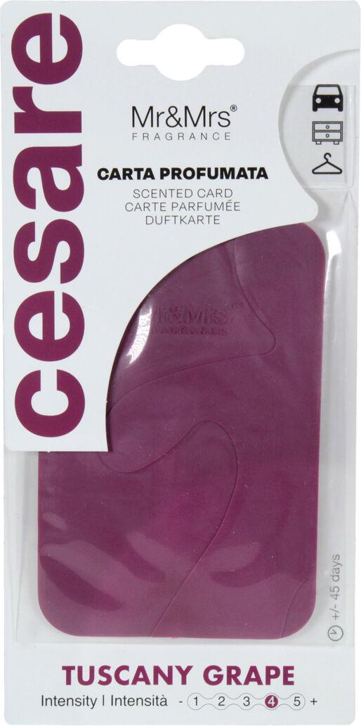 Ароматизатор Mr&Mrs Cesare Scented Cards Burg Tuscany Grape (0315078) - фото 1