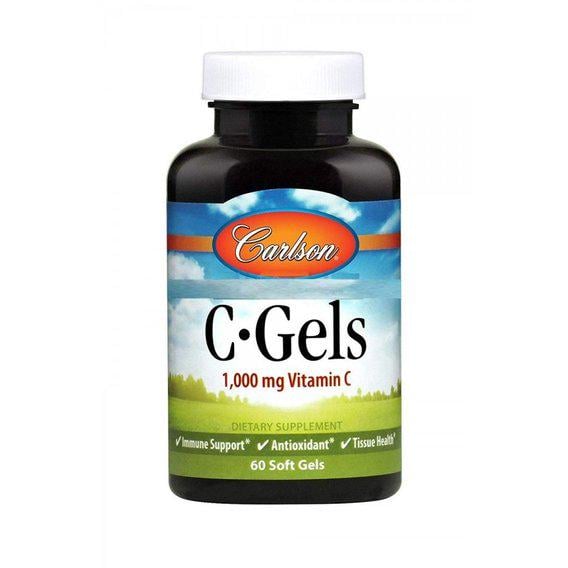 Витамин C Carlson Labs C-Gel Vitamin C 1000 mg 60 Caps (CAR-03000)