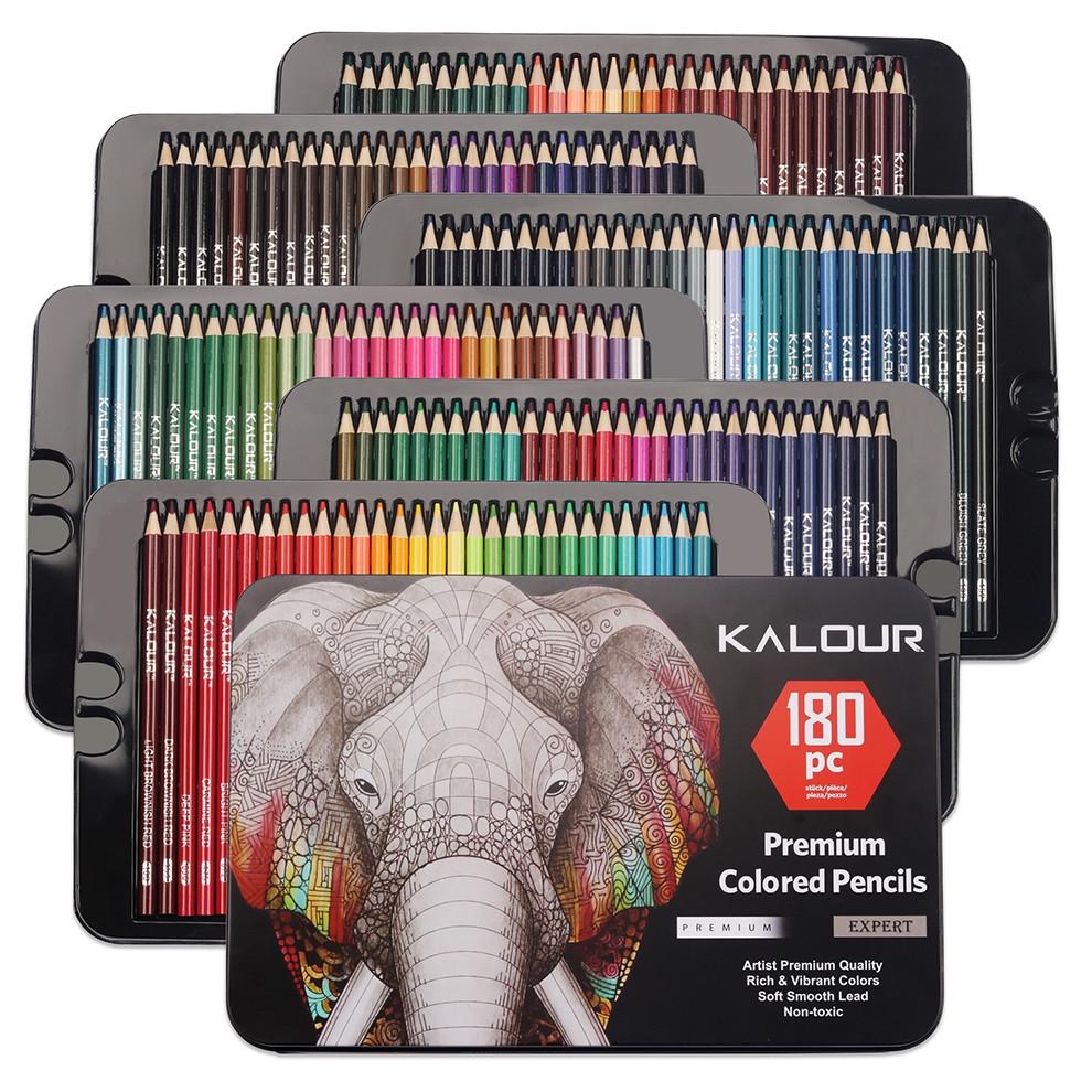 Набір кольорових олівців 180 кольорів найбільший Art Planet