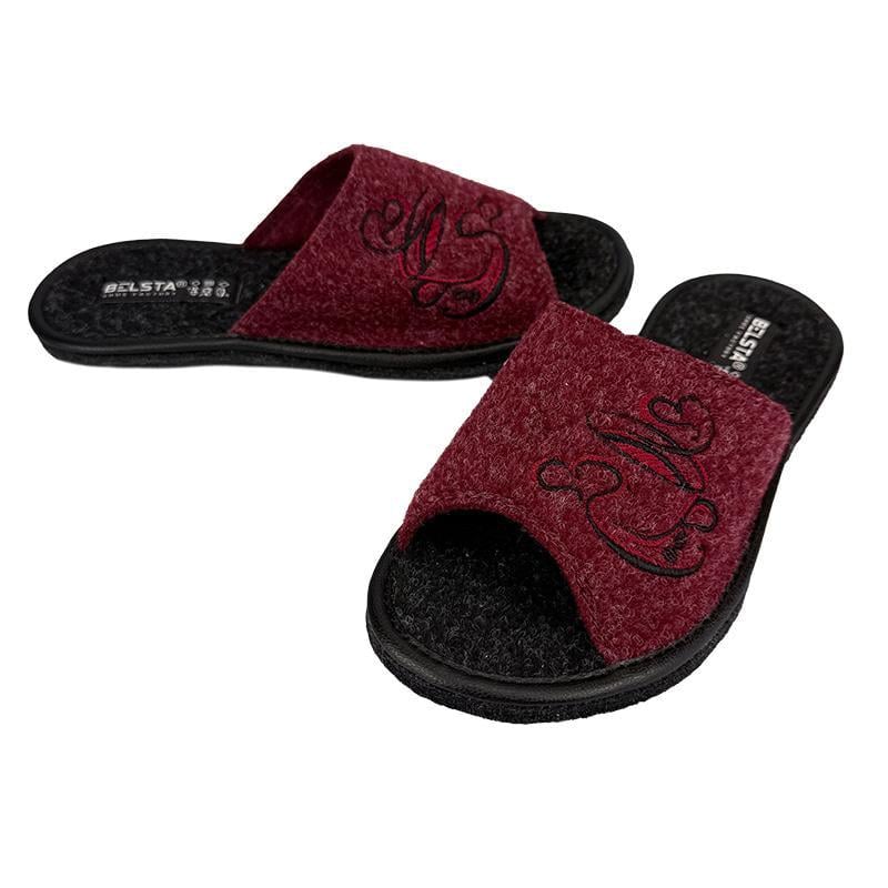 Тапочки комнатные женские войлок 1088-3 p. 36 23 см Черный - фото 2 Тапочки комнатные женские войлок 1088-3 p. 36 23 см Черный - фото 2