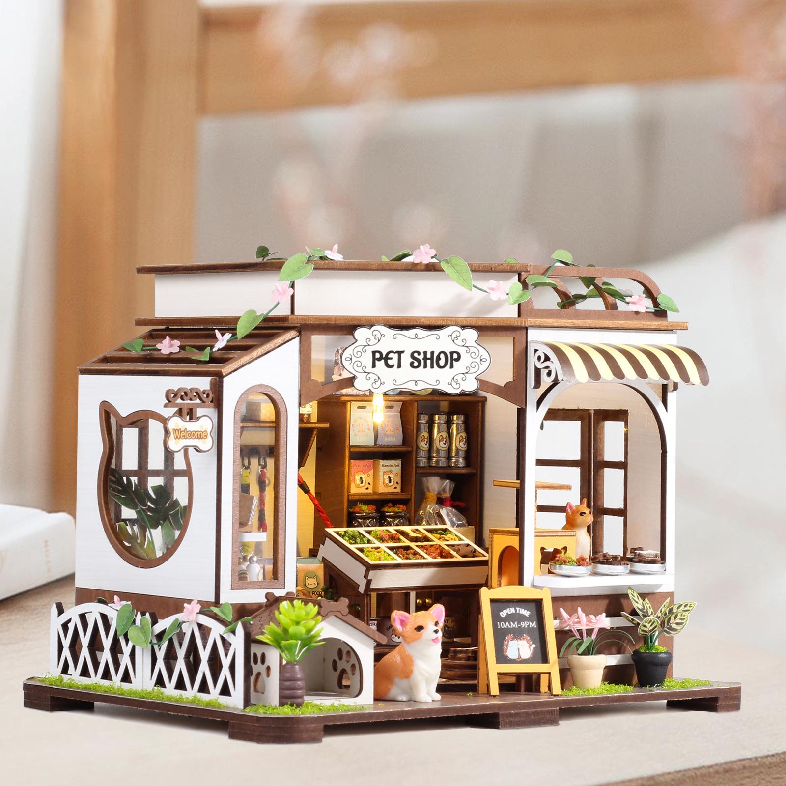 ᐉ Конструктор интерьерный румбокс Зоомагазин Pet Shop (TSZH218