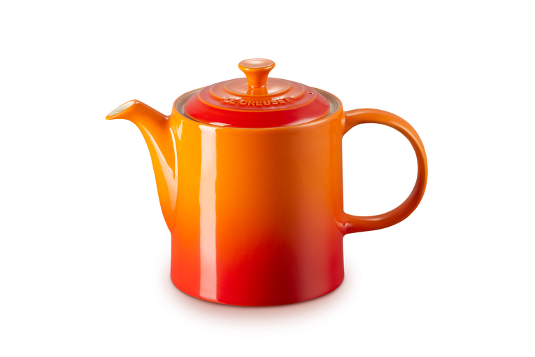 Заварювальний чайник Le Creuset 1,3 л Помаранчевий (80703130900003) - фото 2 Заварювальний чайник Le Creuset 1,3 л Помаранчевий (80703130900003) - фото 2