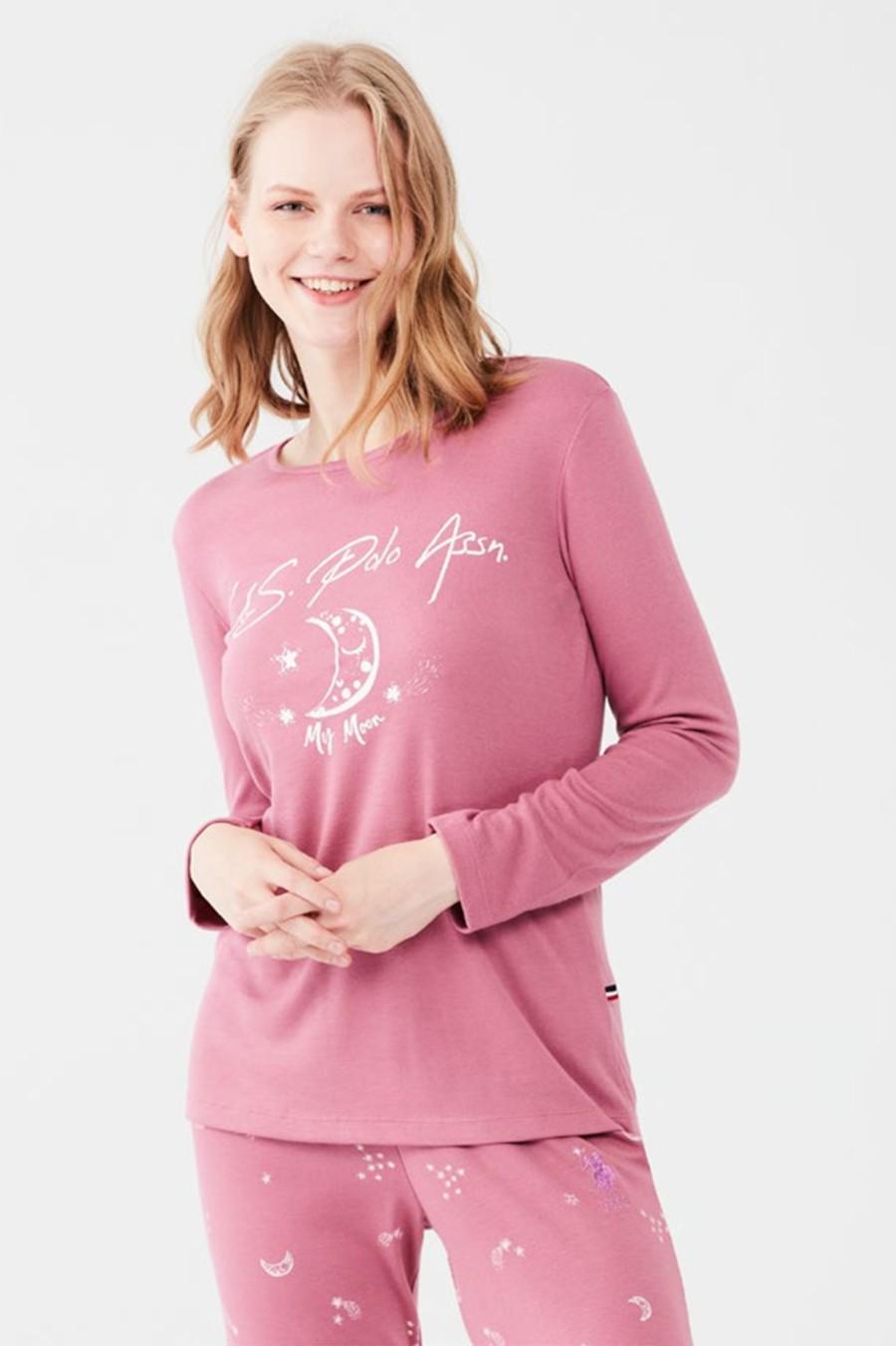 Комплект U.S. Polo ASSN джемпер/брюки р. 42/S Розовый (75336) Комплект U.S. Polo ASSN джемпер/брюки р. 42/S Розовый (75336)