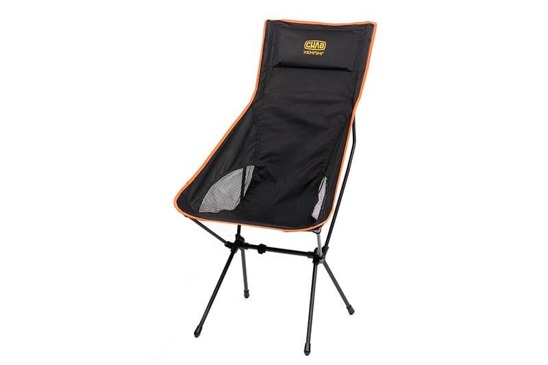 Кресло раскладное Сила Компакт высокий 57х39х44/102 см стальной каркас (960773)