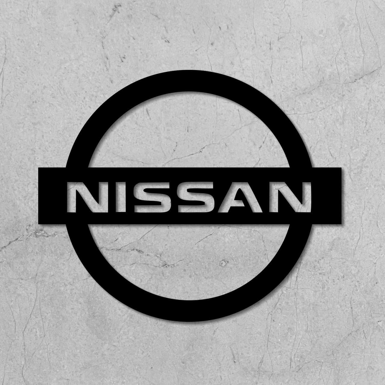 Декор настенный Nissan деревянный Декор настенный Nissan деревянный
