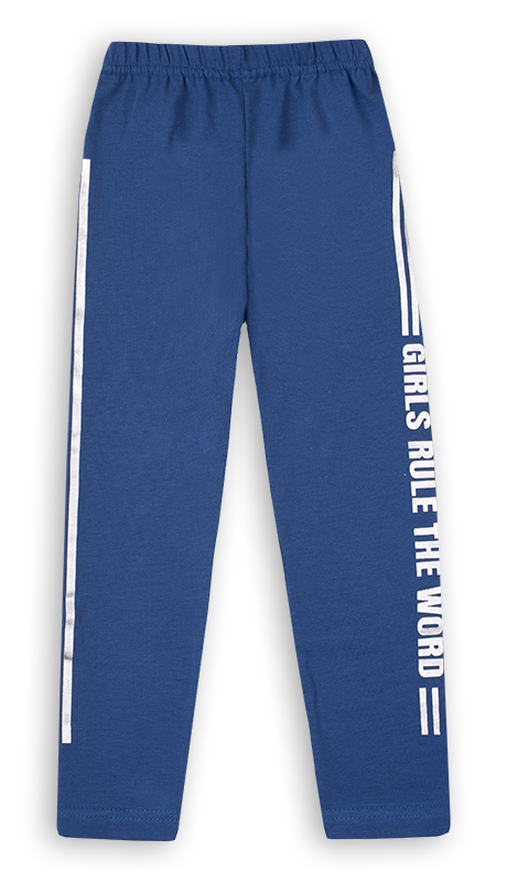 Брюки-лосины детские для девочки GABBI Супер 104 см Темно-синий (12474)