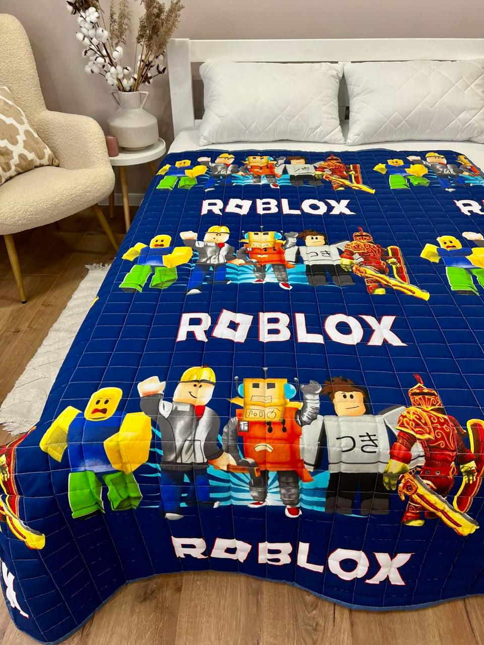 Ковдра дитяча з малюнком роботи двостороння 150х210 см Синій - фото 4 Ковдра дитяча з малюнком роботи двостороння 150х210 см Синій - фото 4