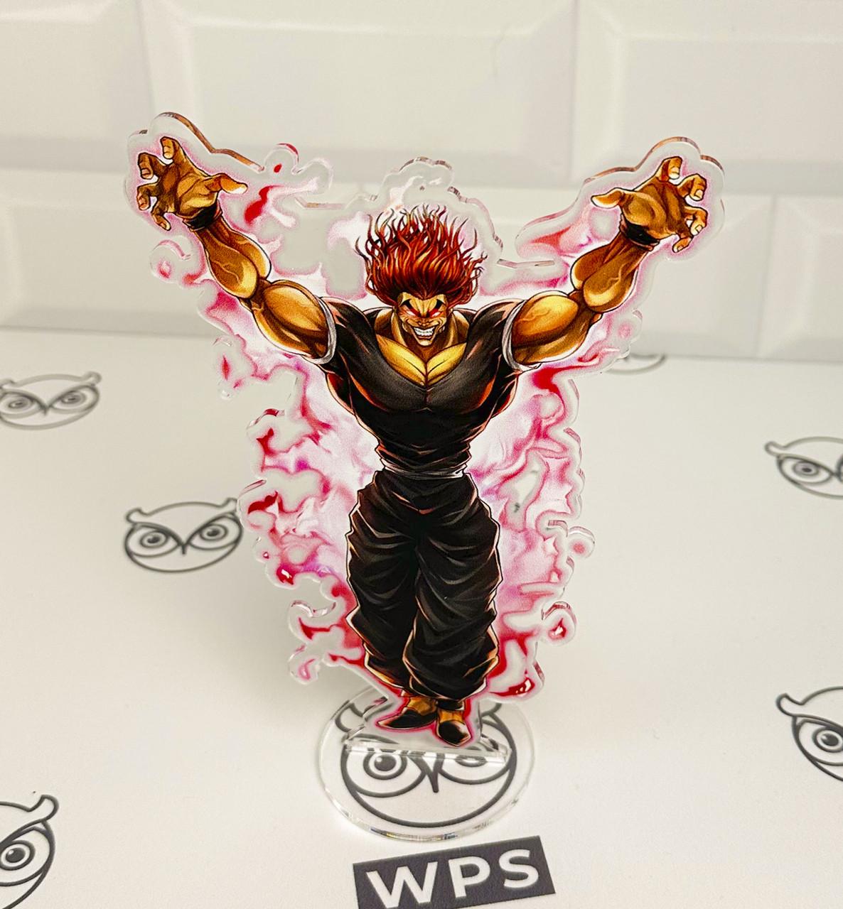 Фигурка коллекционная акриловая Аниме Боец Баки Ханма Юдзиро 15 см (2117477625)