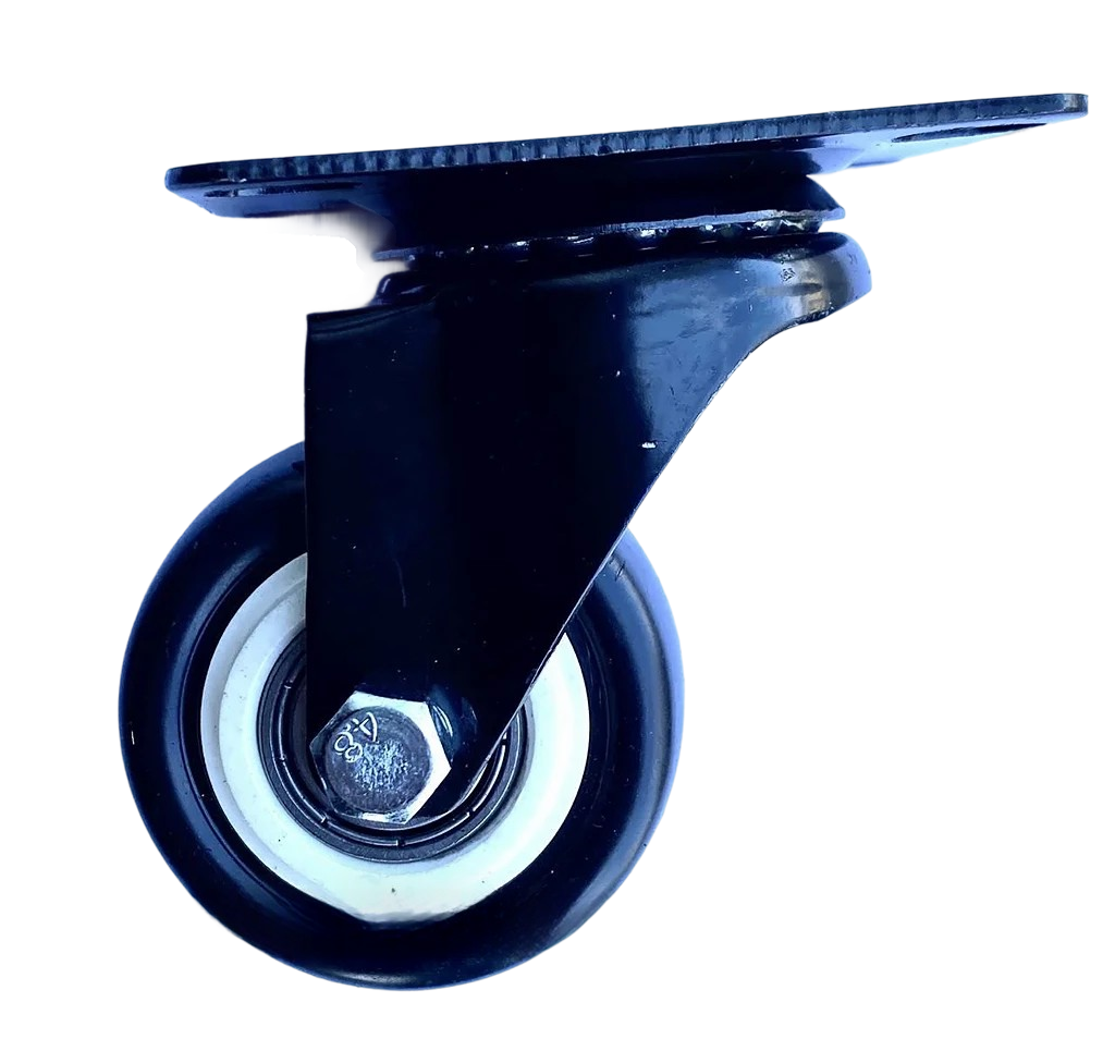 Ролик поворотный d 50 мм с площадкой (1843098654) - фото 2 Ролик поворотный d 50 мм с площадкой (1843098654) - фото 2