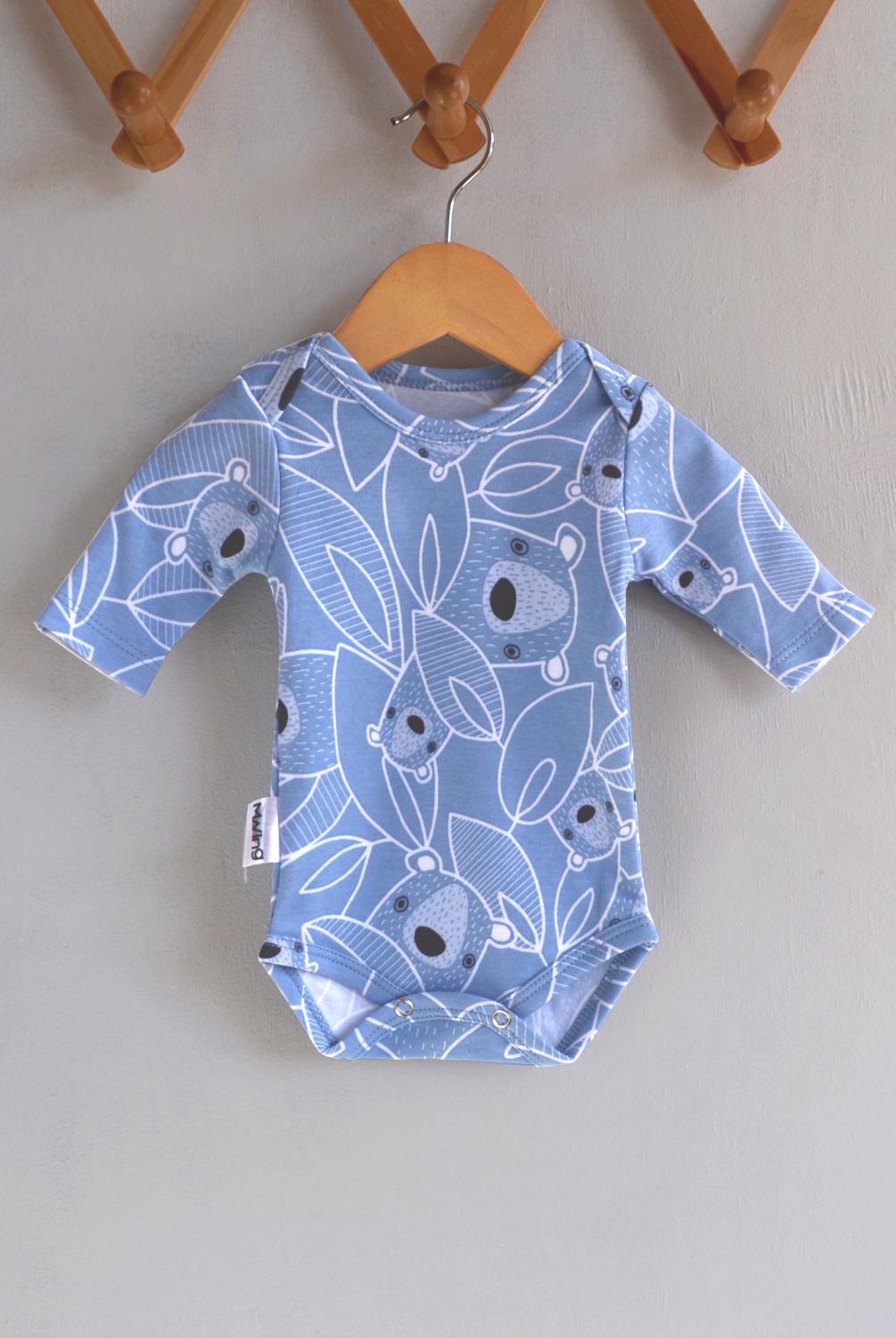 Боди детское унисекс Mwing 62 см Коалы