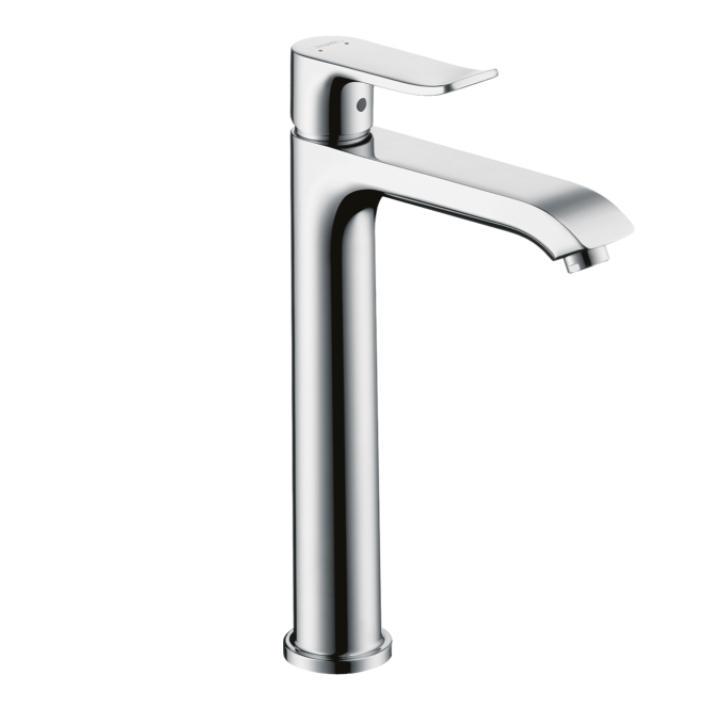 Смеситель для умывальника Hansgrohe Metris с донным клапаном Хром (31183000)