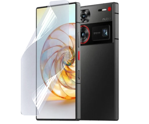 Противоударная гидрогелевая пленка Hydrogel Film для ZTE Nubia Z60 Ultra, Transparent